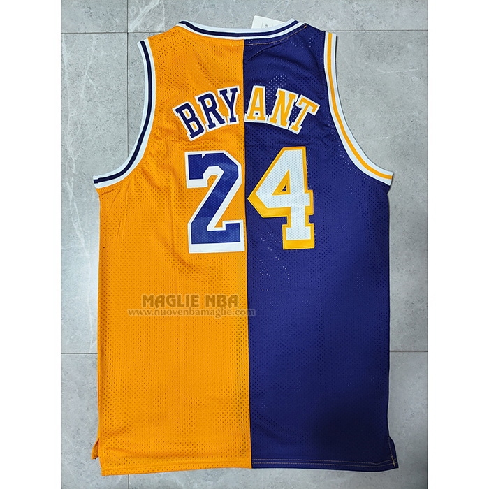 Maglia
 Kobe Bryant NO 24 Los Angeles Lakers Mitchell & Ness Split 1996-97 Giallo
 Viola
